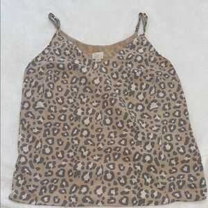 Leopard Print Cami Top